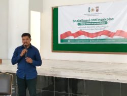 Kasat Resnarkoba Polres Kutim Memberikan Sosialisasi dan Penyuluhan Tentang Bahaya Narkoba Pada Mahasiswa