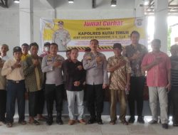 Lewat Program Jumat Curhat, Polres Kutim Dengarkan Keluhan Warga Sangatta Selatan