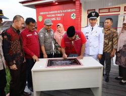 Pematangan Lahan Pusban di Desa Tanjung Batu