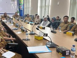 Sambut Kedatangan Tim KI Kaltim, Diskominfo Staper Kutim Paparkan Komitmen PPID Pemkab Kutim