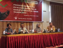 Bupati Kutim Hadiri Pengembangan dan Evaluasi DPPM Jejaring Sosial Terhadap Penyakit TBC Di Kutim