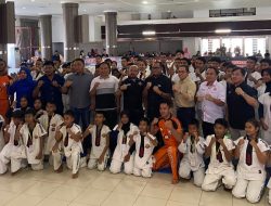 Kasmidi Bulang Resmi Buka Kejurprov Tarung Derajat Piala Wakil Bupati Kutim II 2023
