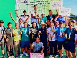 Bupati Kutim Tutup Secara Resmi Kejuaraan Tenis Terbuka PBK se-Kaltimtara 2023