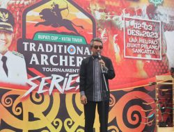 Bupati Kutim Ardiansyah Sulaiman Buka Secara Resmi Turnamen TAT Bupati Cup II Kutim 2023