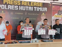 Satresnarkoba Polres Kutai Timur Berhasil Mengungkap Peredaran Narkotika Senilai Rp 1,7 Miliar