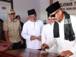 Bupati Kukar Meresmikan Kantor Desa Sebelimbingan