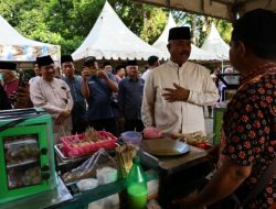 Pembukaan Lorong Pasar Ramadan Masjid Agung Sultan Sulaiman, Hadirkan Ratusan Pedagang UMKM
