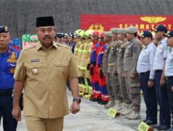 Bupati Kukar Edi Damansyah Pimpin Upacara HUT Damkarmatan ke 105 Tahun