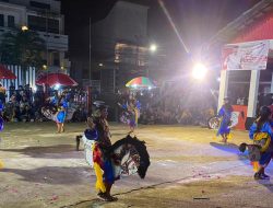 Kelurahan Maluhu Gelar Pertunjukan Kesenian Kuda Lumping
