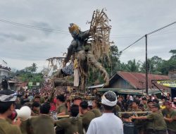 Perayaan Hari Raya Nyepi Di Desa Kerta Buana, Tampilkan Parade Ogoh-ogoh