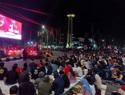 Bupati Kukar Penuhi Harapan Netizen, Nobar Timnas U-23 di Videotron Hebohkan Tenggarong