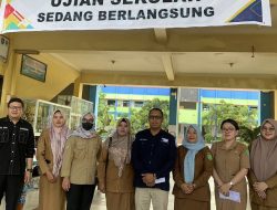 Kunjungan Disdikbud Kutim ke SMPN 1 Sangatta Utara, Pantau Pelenggaraan Ujian Satuan Pendidikan