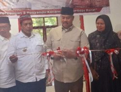 Bupati Kukar Resmikan Tiga Posyandu Di Kecamatan Samboja Barat