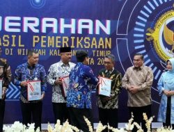 Tahun Ini, Kutim Kembali Raih Predikat Opini WTP dari BPK RI