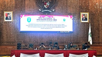 Digelar Malam Hari, Rapat Paripurna ke-35 DPRD Kutim Bahas Persetujuan KUA dan PPAS TA 2025