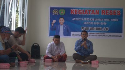 Reses Perdana Pandi Widiarto, Warga Keluhkan Kelangkaan Gas, Kemacetan dan Pemuda Asli Daerah Kesulitan Mencari Kerja