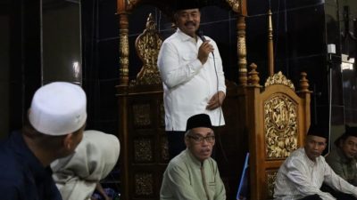Tinjau Rehabilitasi Masjid Al-Ikhlas, Bupati Kukar Tekankan Konsistensi Program Keagamaan di Desa
