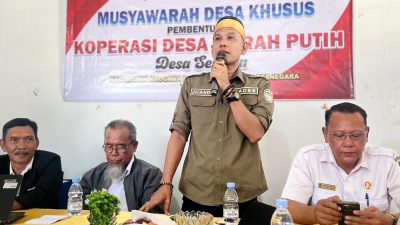 Pemdes Sepatin Gelar Musyawarah Desa Khusus Bahas Pembentukan Koperasi Desa Merah Putih