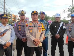 Hari ke-12 Polres Kutim Gelar Operasi Patuh Mahakam 2025, Dominasi Pelanggar Tak Pakai Helm