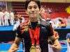 Bripda Gabriel Harumkan Polres Kutim, Sabet Emas dan Perunggu di Kapolri Cup VI Taekwondo