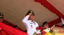 Kutim Gelar Upacara HUT ke-80 RI, Bupati Kutim Ajak Generasi Siapkan Diri Sambut Satu Abad RI