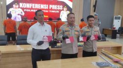 Polres Kutim Bekuk 9 Pelaku Narkoba, 1 Masih di Bawah Umur dan Sita 48,2 Gram Sabu