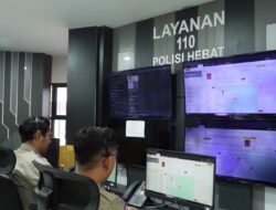 Siaga Layani Masyarakat, Pamapta Polres Kutim Gelar Simulasi Penanganan Cepat Call Center 110