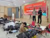Rayakan HUT ke-74, Humas Polres Kutim Gelar Donor Darah sebagai Wujud Kepedulian Sosial