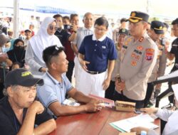 Sinergi Polri dan Perusahaan, Ribuan Warga Muara Wahau, Kongbeng, dan Telen Nikmati Layanan Kesehatan Gratis