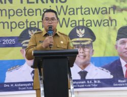 Wabup Mahyunadi Dorong Profesionalisme Wartawan Kutim Lewat Uji Kompetensi