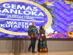 Kecamatan Muara Bengkal Tampilkan Batik Kembang Bengkal dalam Gemas Sanloka Wastra Kutim