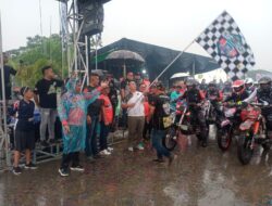 Jelajah Alam Sangatta 7 Resmi Dibuka, Wabup Kutim Mahyunadi Lepas Ratusan Riders