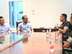 Kunjungan Perdana dan Silaturahmi Danbrigif 32/Mangkalihat ke PT KPC