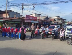 Di Balik Semarak Pawai YPMD, Satlantas Polres Kutim Setia Menjaga Irama Jalanan