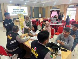 Peduli Kesehatan Insan Pers, Polres Kutim Gelar Pengobatan Gratis untuk Wartawan dan Influencer