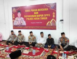 Polres Kutim Buka Puasa Bersama dan Tasyakuran Dapur SPPG Perdana, Siap Layani 3.200 Penerima Manfaat Program MBG