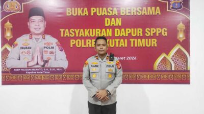 Kapolsek Sangatta Utara Ajak Warga Jaga Kamtibmas Selama Ramadan 1447 H