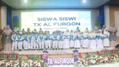 Penuh Haru dan Khidmat, 70 Siswa TK Al-Furqon Sangatta Resmi Diwisuda dalam Haflah Akhirussanah