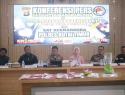 Polres Kutim Bongkar 27 Kasus Narkoba dalam Ops Antik Mahakam 2026 dan Musnahkan 885,99 Gram Sabu