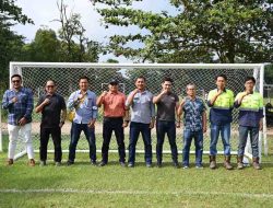 KPC dan YSB Resmikan Lapangan Soccer di Townhall, Dorong Lahirnya Atlet Muda Kutim