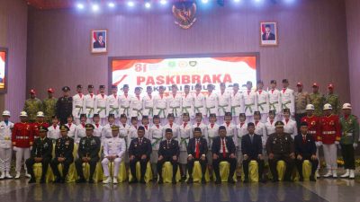 36 Pelajar Terbaik Resmi Dikukuhkan Jadi Paskibraka Kutim 2026, Siap Kibarkan Merah Putih di HUT ke-81 RI