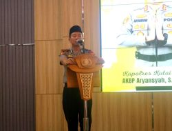 Polres Kutim Gelar Maulid Nabi 1448 H/ 2026 M, Kapolres AKBP Aryansyah Ajak Personel Teladani Rasulullah