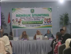 138 Kasus Risiko Stunting di Sangatta Utara, Pemdes Dorong Skrining dan Intervensi Diperkuat