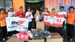 Perkuat Penanganan Karhutla, PT KPC Salurkan APD dan Logistik Darurat ke BPBD Kutim