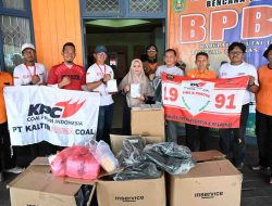 Perkuat Penanganan Karhutla, PT KPC Salurkan APD dan Logistik Darurat ke BPBD Kutim