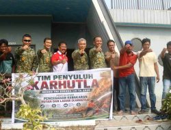 Sosialisasi Karhutla di Sangatta Selatan, Sesko TNI Tekankan Pencegahan Karhutla dan Bahaya Asap bagi Kesehatan