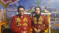 Camat Muara Ancalong Perkenalkan Batik Motif Kantong Semar dan Kembang Kecubung di Pekan Raya Expo Kutim 2026